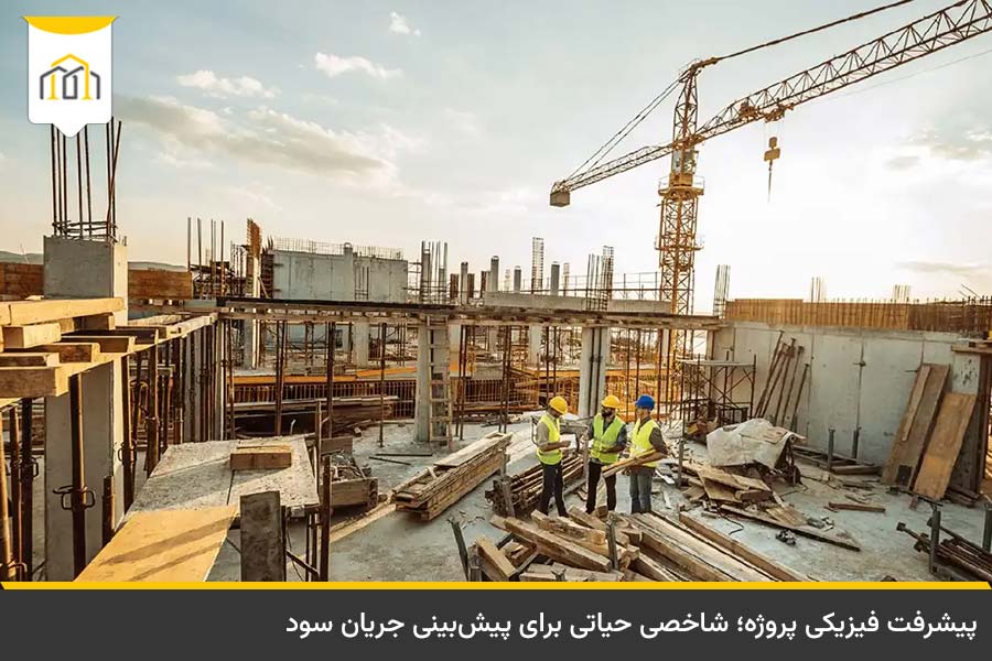 تاثیر درصد پیشرفت فیزیکی پروژه بر سودآوری شرکت